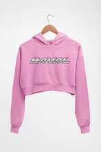 Load image into Gallery viewer, Haval Crop HOODIE FOR WOMEN-Light Baby Pink-Ektarfa.online
