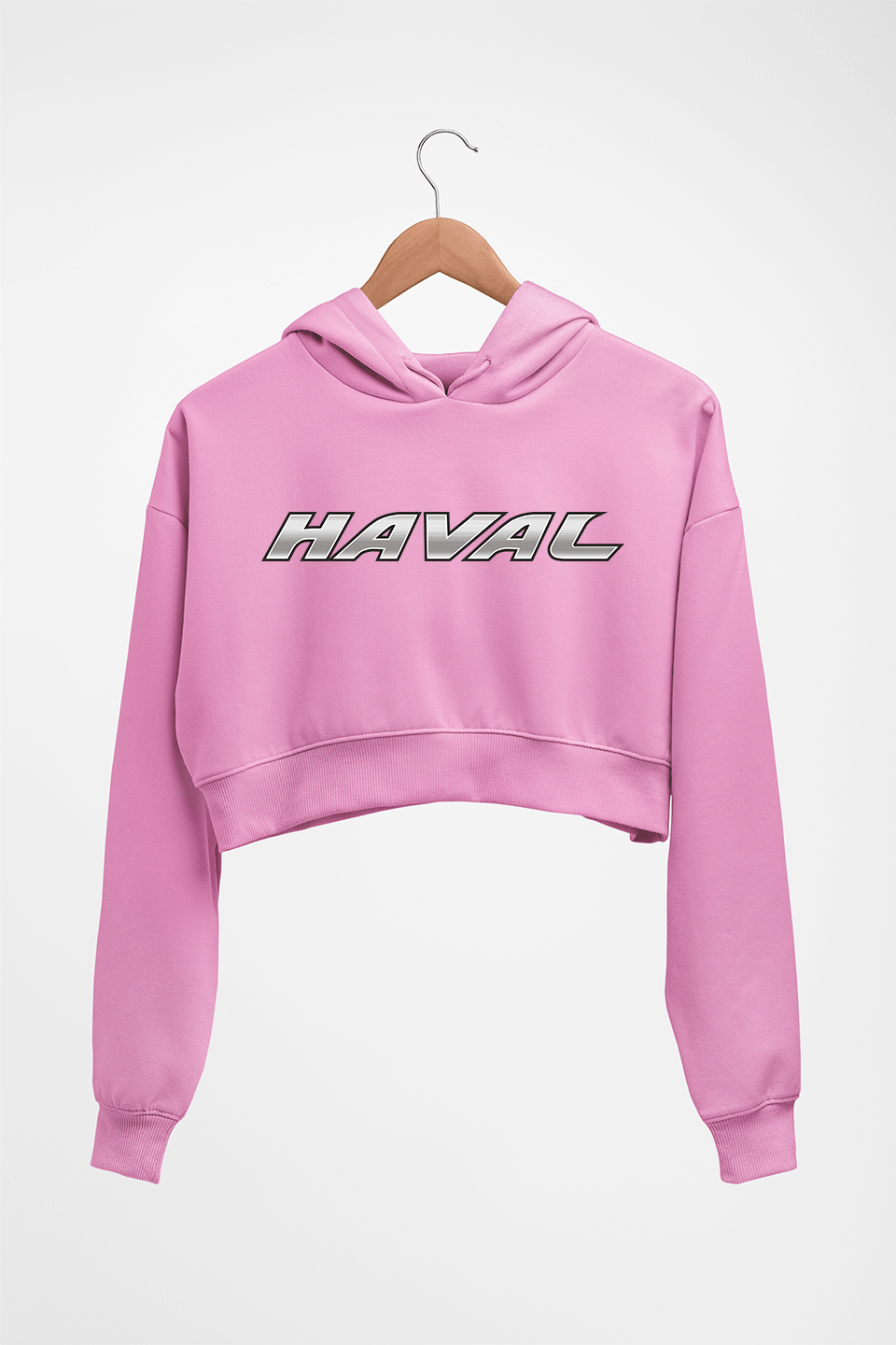 Haval Crop HOODIE FOR WOMEN-Light Baby Pink-Ektarfa.online