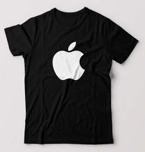 Load image into Gallery viewer, Apple T-Shirt for Men-S(38 Inches)-Black-Ektarfa.online
