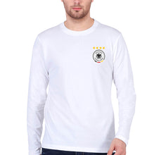 Load image into Gallery viewer, Germany Football Full Sleeves T-Shirt for Men-White-Ektarfa.online
