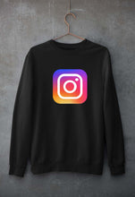 Load image into Gallery viewer, Instagram Unisex Sweatshirt for Men/Women-Black-Ektarfa.online
