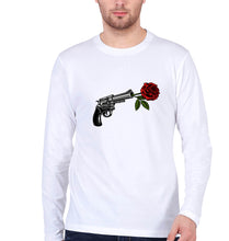 Load image into Gallery viewer, Guns N&#39; Roses Full Sleeves T-Shirt for Men-S(38 Inches)-White-Ektarfa.online
