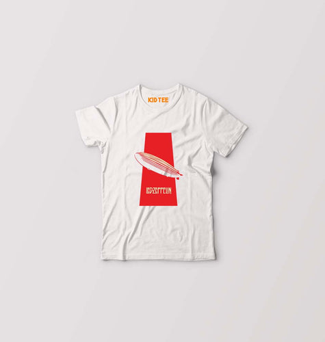 Led Zeppelin Kids T-Shirt for Boy/Girl-White-Ektarfa.online