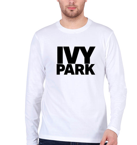 Ivy Park Full Sleeves T-Shirt for Men-White-Ektarfa.online