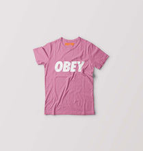 Load image into Gallery viewer, Obey Kids T-Shirt for Boy/Girl-Pink-Ektarfa.online
