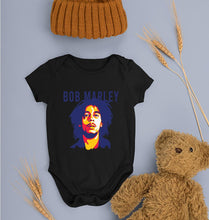 Load image into Gallery viewer, Bob Marley Kids Romper For Baby Boy/Girl-0-5 Months(18 Inches)-Black-Ektarfa.online
