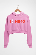 Load image into Gallery viewer, Hero MotoCorp Crop HOODIE FOR WOMEN
