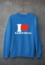Load image into Gallery viewer, I Love Basketball Unisex Sweatshirt for Men/Women-Ektarfa.online
