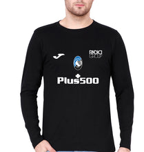 Load image into Gallery viewer, Atalanta 2021-22 Full Sleeves T-Shirt for Men-Black-Ektarfa.online
