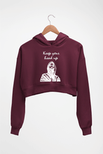 Load image into Gallery viewer, Tupac Shakur Crop HOODIE FOR WOMEN
