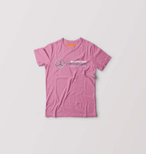 Load image into Gallery viewer, Mercedes AMG Petronas F1 Kids T-Shirt for Boy/Girl-0-1 Year(20 Inches)-Pink-Ektarfa.online
