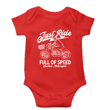 Load image into Gallery viewer, Motorcycle Kids Romper For Baby Boy/Girl-0-5 Months(18 Inches)-Red-Ektarfa.online
