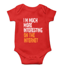 Load image into Gallery viewer, Internet Funny Kids Romper For Baby Boy/Girl-Red-Ektarfa.online
