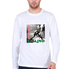 Load image into Gallery viewer, London Calling Full Sleeves T-Shirt for Men-White-Ektarfa.online
