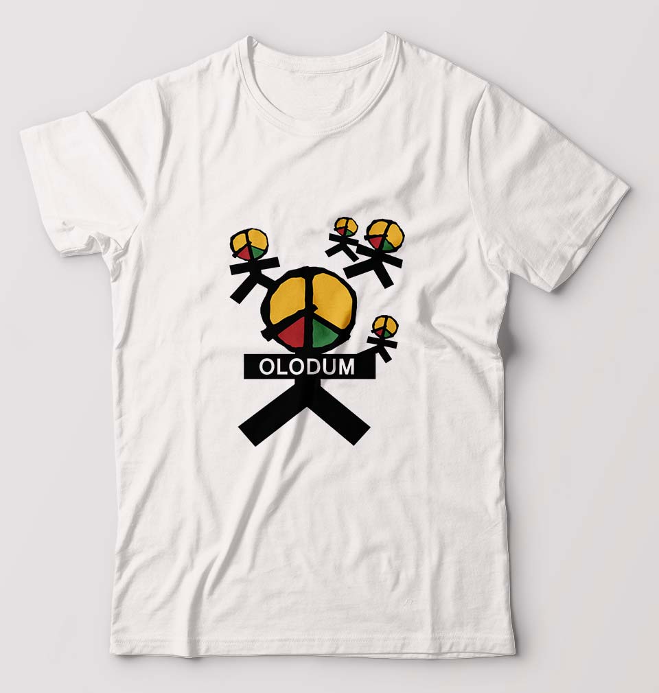 Olodum T-Shirt for Men-S(38 Inches)-White-Ektarfa.online