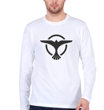 Load image into Gallery viewer, Tiesto Full Sleeves T-Shirt for Men-S(38 Inches)-White-Ektarfa.online
