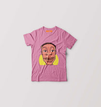 Load image into Gallery viewer, Khaby Lame Kids T-Shirt for Boy/Girl-pink-Ektarfa.online
