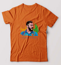 Load image into Gallery viewer, Virat Kohli T-Shirt for Men-Orange-Ektarfa.online
