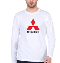 Load image into Gallery viewer, Mitsubishi Full Sleeves T-Shirt for Men-White-Ektarfa.online
