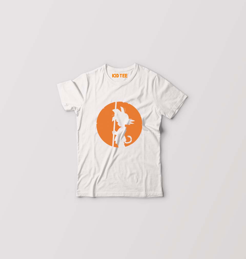 Dragon Ball Kids T-Shirt for Boy/Girl-White-Ektarfa.online