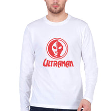 Load image into Gallery viewer, Ultraman Full Sleeves T-Shirt for Men-White-Ektarfa.online
