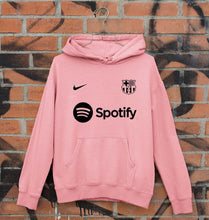 Load image into Gallery viewer, Barcelona 2022-23 Unisex Hoodie for Men/Women-Light Baby Pink-Ektarfa.online
