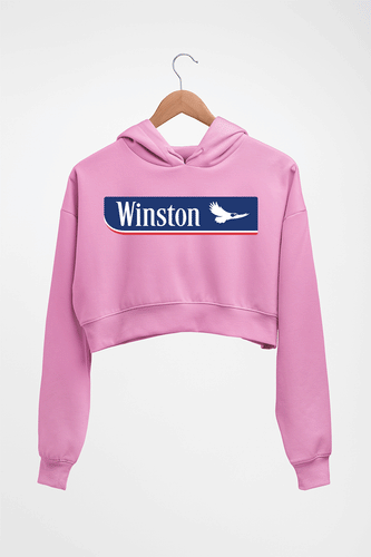 Winston Crop HOODIE FOR WOMEN-Light Baby Pink-Ektarfa.online