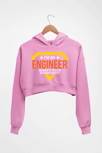 Load image into Gallery viewer, Engineer Crop HOODIE FOR WOMEN-Light Baby Pink-Ektarfa.online
