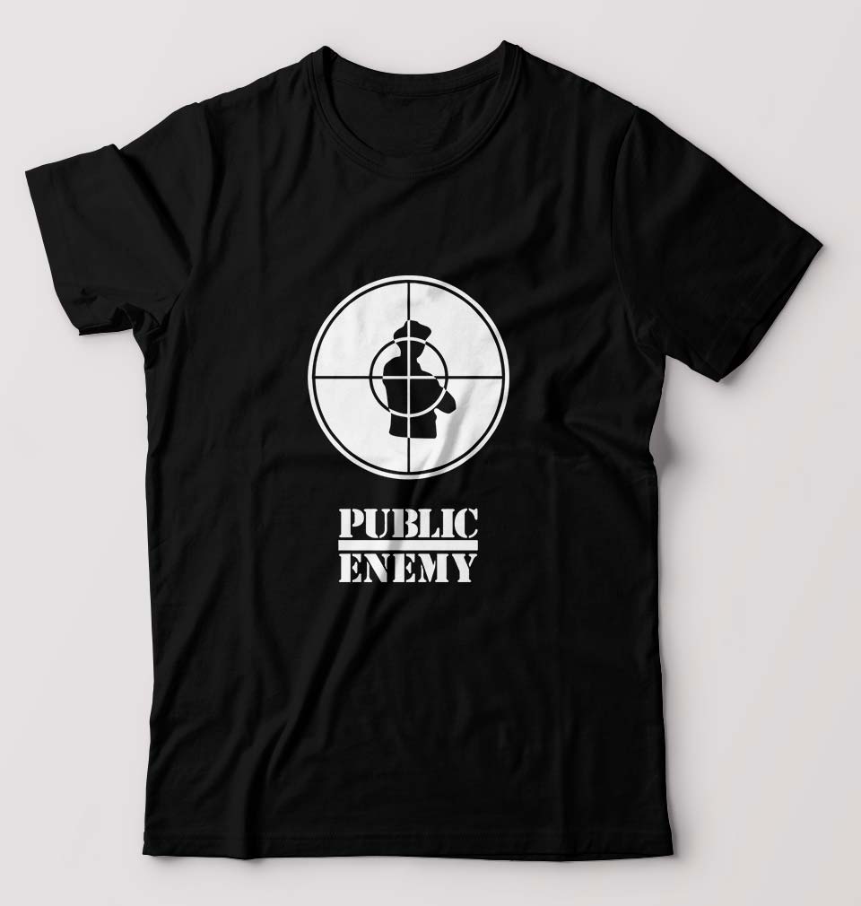 Public Enemy T-Shirt for Men-Black-Ektarfa.online