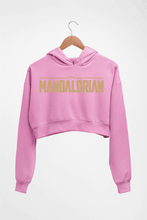 Load image into Gallery viewer, The Mandalorian Crop HOODIE FOR WOMEN-Light Baby Pink-Ektarfa.online
