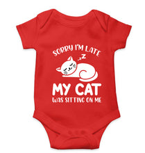 Load image into Gallery viewer, Cat Kids Romper For Baby Boy/Girl-Red-Ektarfa.online
