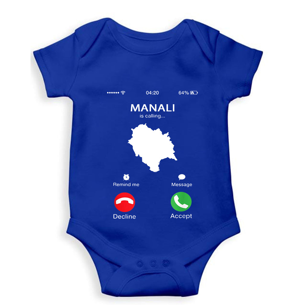 Manali Calling Kids Romper For Baby Boy/Girl-0-5 Months(18 Inches)-Royal Blue-Ektarfa.online