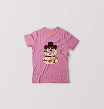 Load image into Gallery viewer, Pig Funny Kids T-Shirt for Boy/Girl-0-1 Year(20 Inches)-Pink-Ektarfa.online
