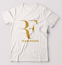 Load image into Gallery viewer, Roger Federer T-Shirt for Men-S(38 Inches)-White-Ektarfa.online
