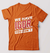 Load image into Gallery viewer, Igor T-Shirt for Men-Orange-Ektarfa.online
