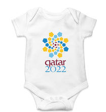 Load image into Gallery viewer, FIFA World Cup Qatar 2022 Kids Romper For Baby Boy/Girl-0-5 Months(18 Inches)-White-Ektarfa.online

