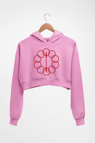 Shang-Chi Crop HOODIE FOR WOMEN-Light Baby Pink-Ektarfa.online