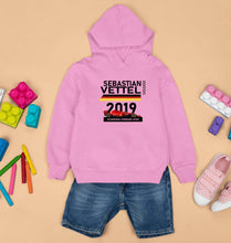 Load image into Gallery viewer, Sebastian Vettel F1 Ferrari Kids Hoodie for Boy/Girl-Light Baby Pink-Ektarfa.online
