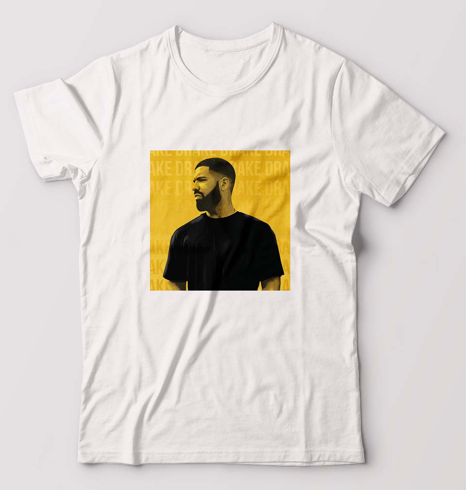 Drake T-Shirt for Men-White-Ektarfa.online