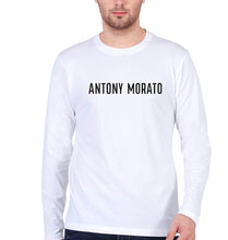 Load image into Gallery viewer, Antony Morato Full Sleeves T-Shirt for Men-White-Ektarfa.online
