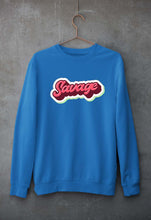 Load image into Gallery viewer, Savage Unisex Sweatshirt for Men/Women-S(40 Inches)-Royal Blue-Ektarfa.online
