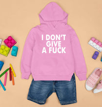 Load image into Gallery viewer, Fuck Kids Hoodie for Boy/Girl-1-2 Years(24 Inches)-Light Baby Pink-Ektarfa.online
