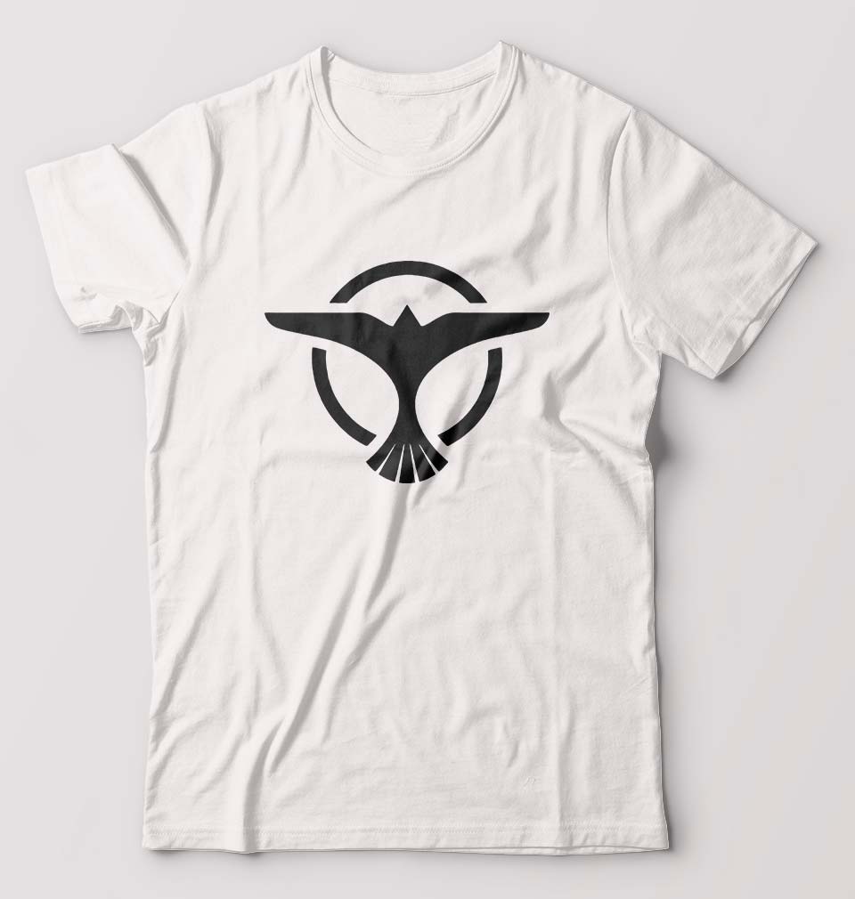Tiesto T-Shirt for Men-S(38 Inches)-White-Ektarfa.online