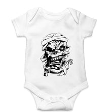 Load image into Gallery viewer, Iron Maiden Kids Romper For Baby Boy/Girl-0-5 Months(18 Inches)-White-Ektarfa.online
