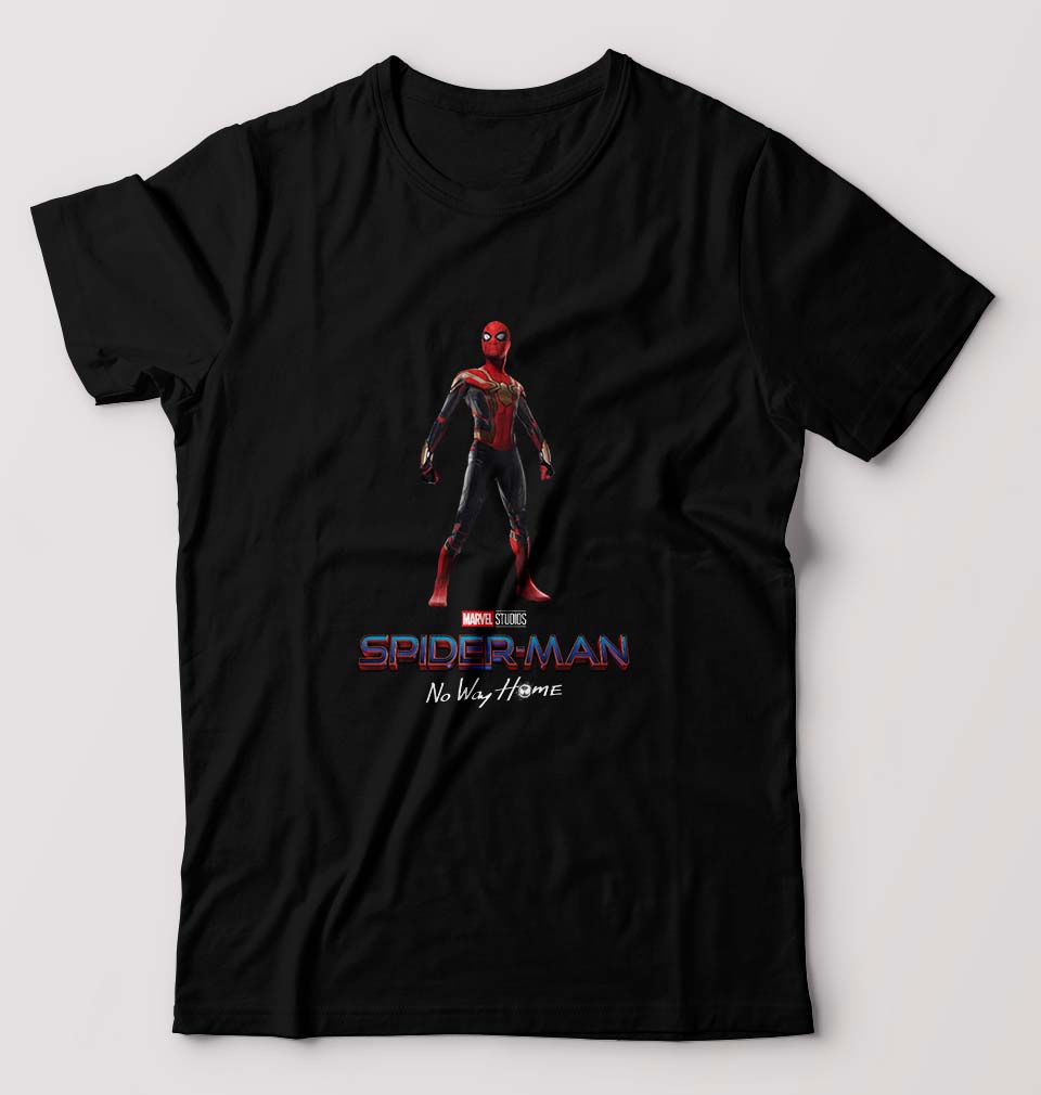 Spiderman Superhero T-Shirt for Men-Black-Ektarfa.online