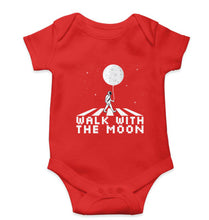 Load image into Gallery viewer, Moon Space Kids Romper For Baby Boy/Girl-0-5 Months(18 Inches)-Red-Ektarfa.online
