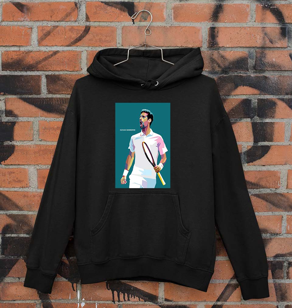 Novak Djokovic Tennis Unisex Hoodie for Men/Women