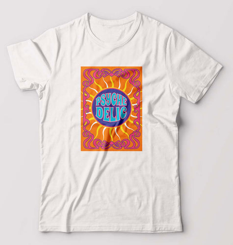 Psychedelic T-Shirt for Men-White-Ektarfa.online