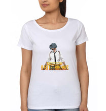 Load image into Gallery viewer, PUBG Player Unknown&#39;s Battleground T-Shirt for Women-White-Ektarfa.online
