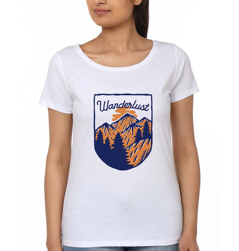 Wanderlust T-Shirt for Women-White-Ektarfa.online